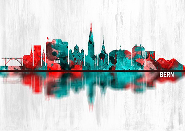 Bern Switzerland Skyline