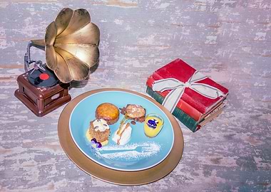 Various sweet desserts