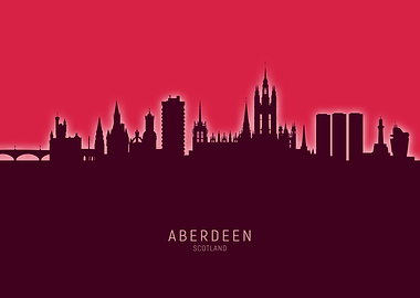 Aberdeen Skyline Scotland