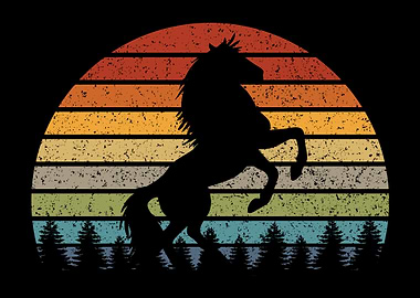 Retro Horse