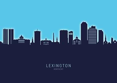 Lexington Skyline Kentucky