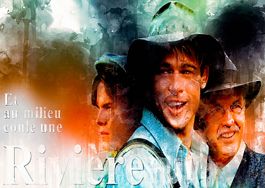 A river runs through it