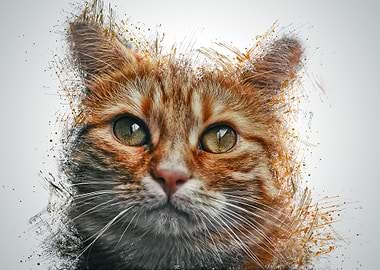 Cat Cute Illustration