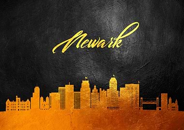 Newark New Jersey Skyline