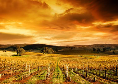 Sunset Sunrise Barossa Nat