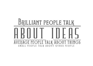 Brilliant people talk