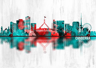 Canberra Australia Skyline