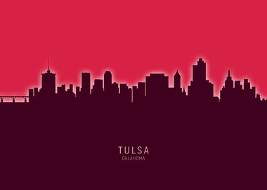 Tulsa Skyline Oklahoma