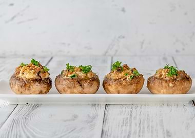 Stuffed mushrooms