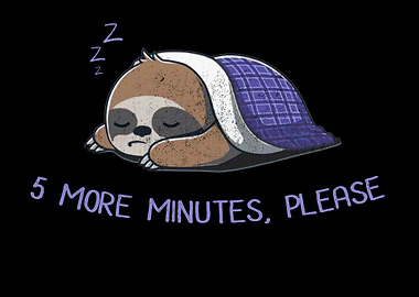 Only 5 minutes to sleep