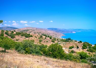Blue Clouds Coast Crimea D