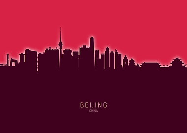 Beijing Skyline China