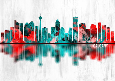 Calgary Canada Skyline
