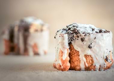 Chocolate pastry swirls