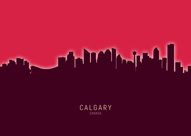 Calgary Skyline Canada