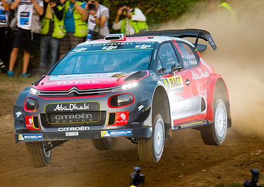 Rally Car Jumping