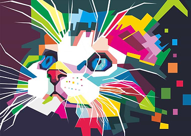 Cat in WPAP