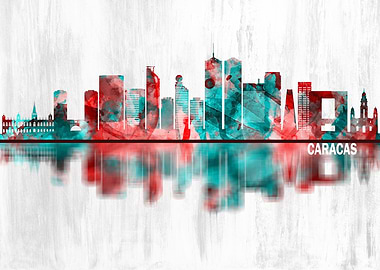 Caracas Venezuela Skyline