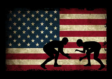 American Flag Wrestling