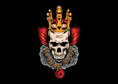 Clown Killer Skull