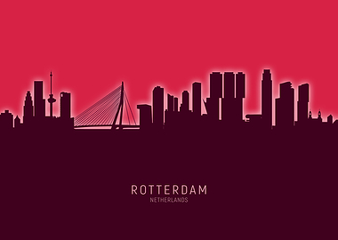 Rotterdam Skyline