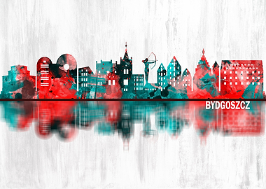 Bydgoszcz Poland Skyline