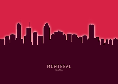 Montreal Skyline Canada