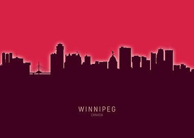 Winnipeg Skyline Canada