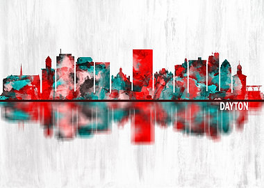Dayton Ohio Skyline