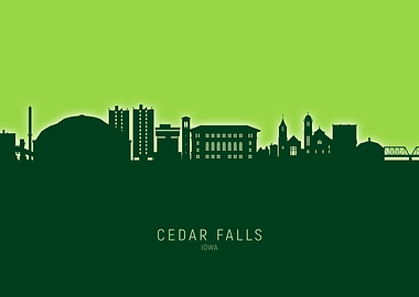 Cedar Falls Skyline Iowa