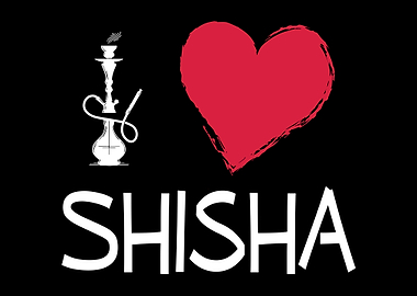 I Love Shisha Waterpipe