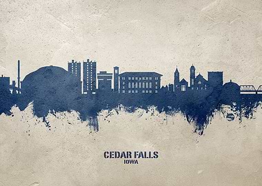 Cedar Falls Skyline Iowa