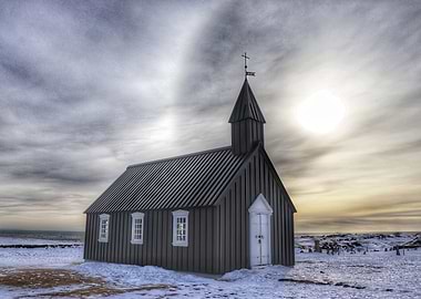 The Black Church of Budir