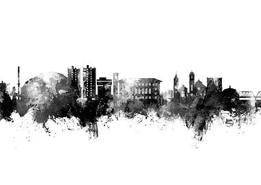 Cedar Falls Skyline Iowa