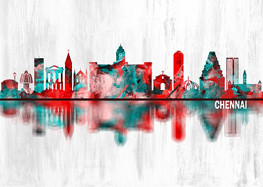Chennai Tamil Nadu Skyline