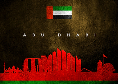 Abu Dhabi UAE Skyline