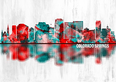 Colorado Springs Skyline