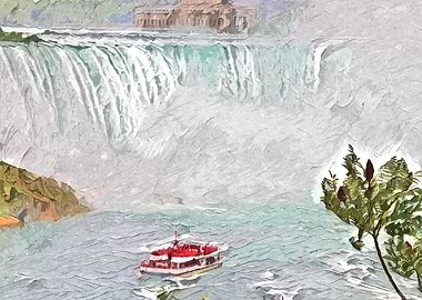 Niagara Falls Red Maid