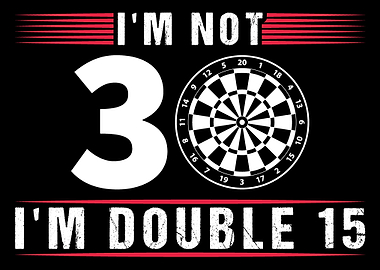 30 Years Old Darts Gift