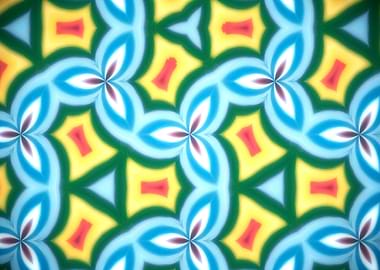 Kal abs mosaic flowery old