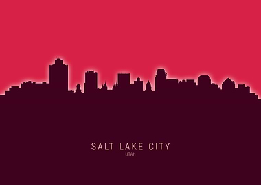 Salt Lake City Skyline