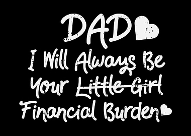 Dad Financial Burden Girl