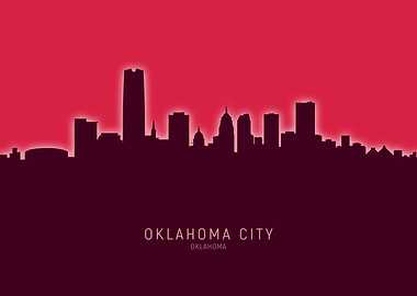 Oklahoma City Skyline
