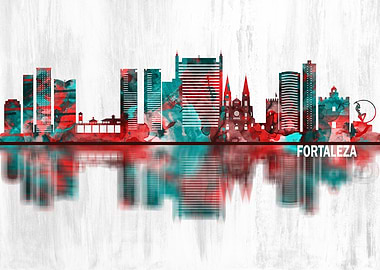 Fortaleza Brazil Skyline