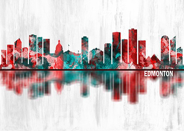 Edmonton Canada Skyline
