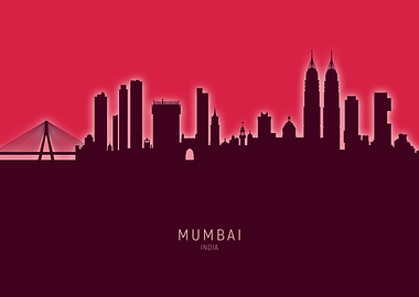 Mumbai Skyline India