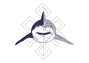 Hai in the polygon style