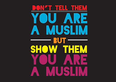 you are a muslim