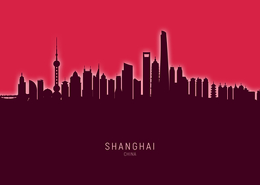 Shanghai Skyline China