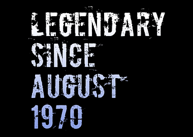 50 Geburtstag August 1970